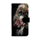 01 goodsの鯉 Book-Style Smartphone Case
