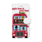 キッズモード某のアップルバス Book-Style Smartphone Case