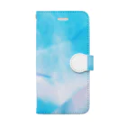momo_emiの2021夏　涼しげ Book-Style Smartphone Case