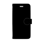 まろ屋のくつ下をはいたネコが玄関で Book-Style Smartphone Case