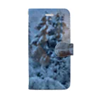 サイコパス☆ズヤカ杉山の雪林 Book-Style Smartphone Case