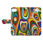KANJI shop japanのKANJI 2 Book-Style Smartphone Case:Opened (outside)