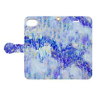 ♡ acco ♡ のmother sea Book-Style Smartphone Case:Opened (outside)