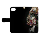 01 goodsの鯉 Book-Style Smartphone Case:Opened (outside)
