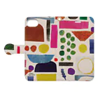 Mogu TakahashiのDaydreaming (手帳型) Book-Style Smartphone Case:Opened (outside)