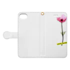 LOVEBUZZのprimitive Book-Style Smartphone Case:Opened (outside)
