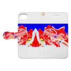 SARASA MOYOのaKa INORI Book-Style Smartphone Case:Opened (outside)
