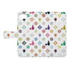 stereovisionの日本酒マルチカラー Book-Style Smartphone Case:Opened (outside)