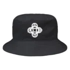 『Nothing Is Real』-- IN SUZURIの吾唯足知(われただたりるをしる)・白マークのみ Bucket Hat