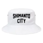 JIMOTOE Wear Local Japanの四万十市 SHIMANTO CITY Bucket Hat