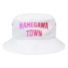 JIMOTOE Wear Local Japanの滑川町 NAMEGAWA TOWN Bucket Hat