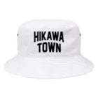 JIMOTOE Wear Local Japanの氷川町 HIKAWA TOWN Bucket Hat