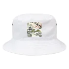 忍者の日本のイラストグッズ Bucket Hat