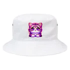 TOM24の些細な事でも興味津々アメショー”モモちゃん” Bucket Hat