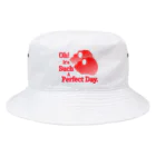 『Nothing Is Real』-- IN SUZURIのOh! It's Such A Perfectday.（赤） Bucket Hat