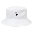Blackcat and Poetのくろねこらぶ Bucket Hat