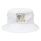 ハチワレと茶トラのびーむ Bucket Hat