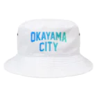 JIMOTOE Wear Local Japanの岡山市 OKAYAMA CITY Bucket Hat