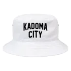 JIMOTOE Wear Local Japanの門真市 KADOMA CITY Bucket Hat