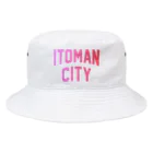 JIMOTOE Wear Local Japanの糸満市 ITOMAN CITY Bucket Hat