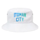 JIMOTOE Wear Local Japanの糸満市 ITOMAN CITY Bucket Hat