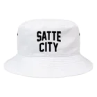JIMOTOE Wear Local Japanの幸手市 SATTE CITY Bucket Hat
