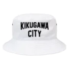 JIMOTOE Wear Local Japanの菊川市 KIKUGAWA CITY Bucket Hat