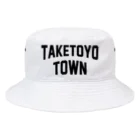JIMOTOE Wear Local Japanの武豊町 TAKETOYO TOWN Bucket Hat