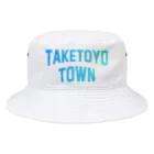 JIMOTOE Wear Local Japanの武豊町市 TAKETOYO CITY Bucket Hat