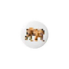 PITTEN PRODUCTSのPIXEL_ANIMAL_05(TIGER) Tin Badge
