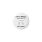 PITTEN PRODUCTSのPITTEN TRAVEL PX WORLD #3-1 Tin Badge