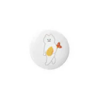 SUIMINグッズのお店のエビフライをさわやかに運ぶねこ Tin Badge