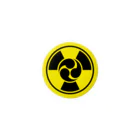 Y_NAKAJIMAの放射線に三つ巴 A Tin Badge