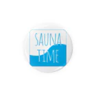 SAUNA TIME/サウナーけたのサウナタイム缶バッジ Tin Badge
