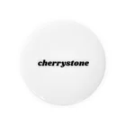 公式　猫目石検定　CHERRYSTONE　　のCHERRYSTONE　チェリーストーン Tin Badge