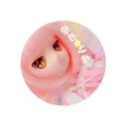 あめ☆りあのやこ(ロゴ入り) Tin Badge