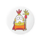 くらきち ONLINE SHOPのねこタイツとインカ帝国 Tin Badge