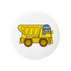 コメビツくんのゴブヅキくんのダンプカー Tin Badge