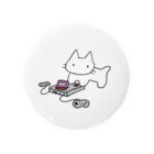 ふわもこファンタジー（お店）のねこオンザゲーム Tin Badge