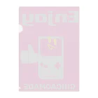 chicao madeのENJOY Clear File Folder