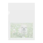 akane_art（茜音工房）のカラフルチワワ（クローバー） Clear File Folder