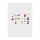 petitlapin_soraのRabbits Lover Clear File Folder