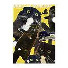 うなぎのおやどのうなぴ大集合（イエロー） Clear File Folder