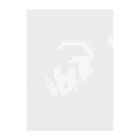 Sweet Tooth Chimeraのドット白ネコシリーズ Clear File Folder