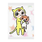 さぼてんのネコミュニケーションのにぃたんと一緒 Clear File Folder