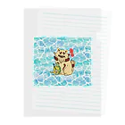 まるろう商店のみなものまるろう君とシーサー Clear File Folder