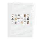 petitlapin_soraのRabbits Lover Clear File Folder