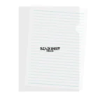 BLACK SHEEP ORIGIN SUZURI SHOPのBLACK SHEEP ORIGIN Clear File Folder