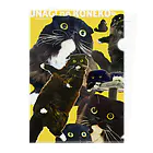 うなぎのおやどのうなぴ大集合（イエロー） Clear File Folder