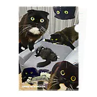 うなぎのおやどのうなぴ大集合（グレー） Clear File Folder